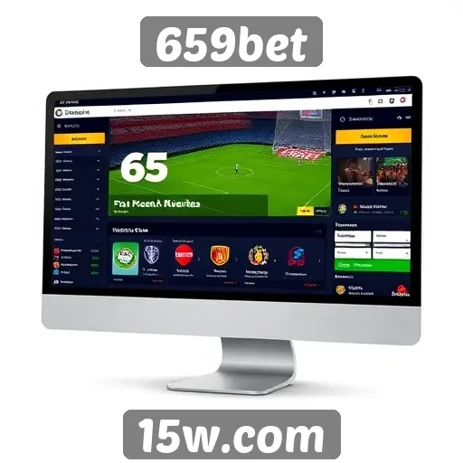 Interface do usuário do site 659bet analisada