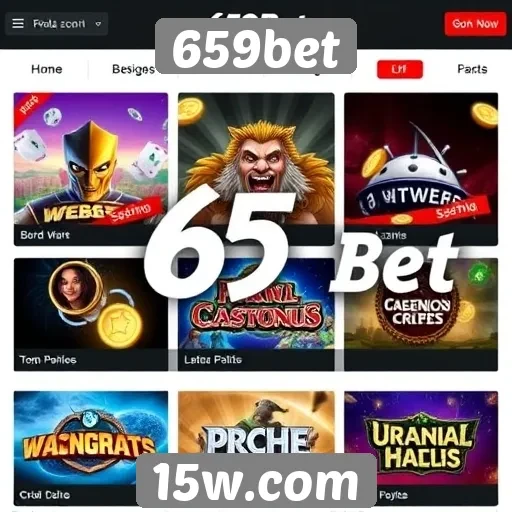 Comparativo entre jogos disponíveis na plataforma 659bet
