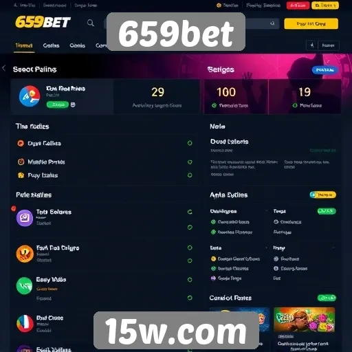 Novos recursos de usabilidade no site 659bet